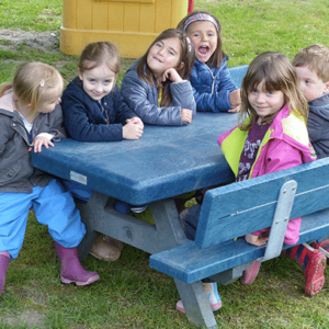 Sittegruppe for barn